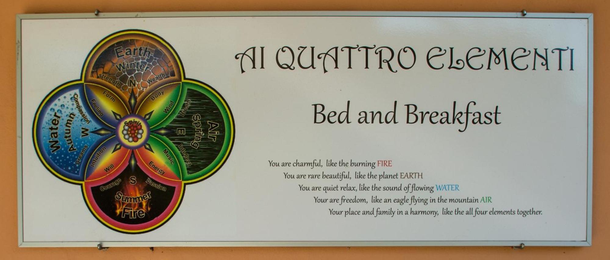 Bed and Breakfast Ai 4 Elementi à Pise Extérieur photo